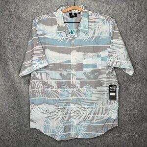 NWT ELXR‎ Short Sleeve Button Down Shirt- Sz 2XL